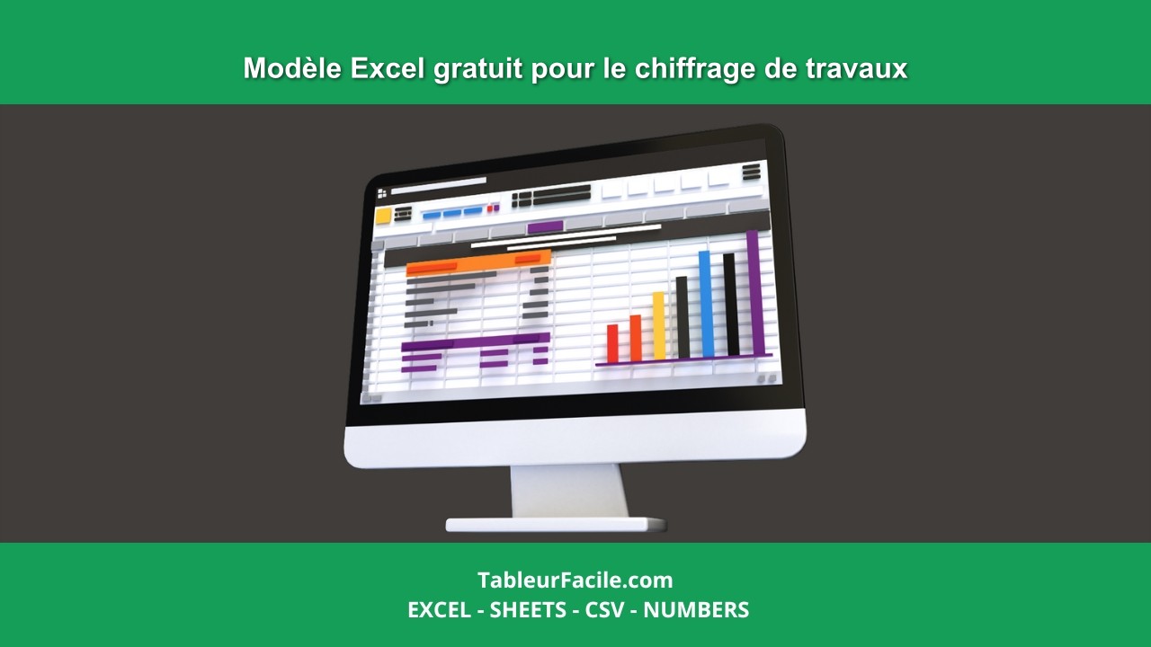 Modèle Excel gratuit pour le chiffrage de travaux